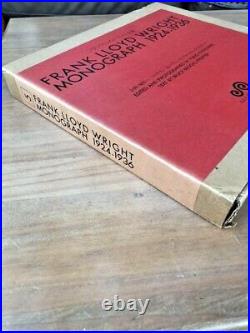 Frank Lloyd Wright Monograph 1924-1936 Vol 5 Hardcover Futagawa A. D. A. Edita