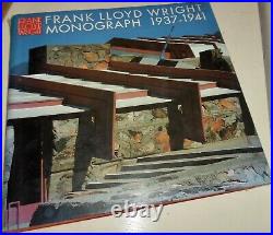 Frank Lloyd Wright Monograph, 1937-1941