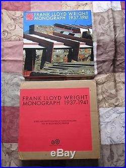 Frank Lloyd Wright Monograph 1937-1941 JP OVERSIZED