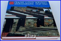 Frank Lloyd Wright Monograph 1937-1941 Volume 6 by Bruce Brooks Pfeiffer 1st Ed