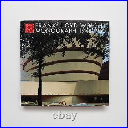 Frank Lloyd Wright Monograph 1942 1950 Architecture Book