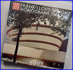 Frank Lloyd Wright Monograph, 1942-1950 By Futagawa