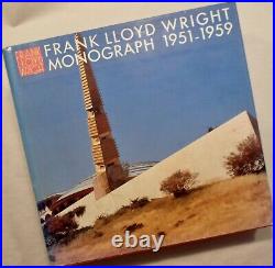Frank Lloyd Wright Monograph, 1951-1959, Futagawa