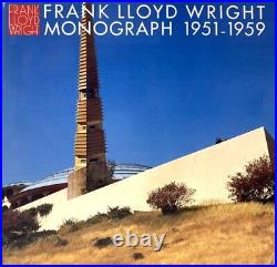 Frank Lloyd Wright Monograph 1951 -1959 Vol. 8 Architecture Picture Book