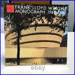 Frank Lloyd Wright Monograph Complete 12 Volumes Book Set Architecture