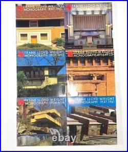 Frank Lloyd Wright Monograph Complete 12 Volumes Book Set Architecture