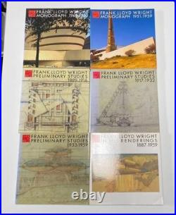 Frank Lloyd Wright Monograph Complete 12 Volumes Book Set Architecture Frank Lloyd Wright Monograph Complete 12 Volumes Book Set Architecture