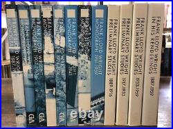 Frank Lloyd Wright Monograph Vol 1-12 Book Soft Cover From Japan F/S