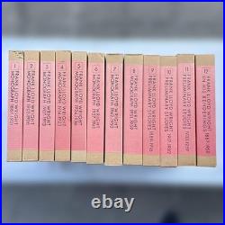 Frank Lloyd Wright Monograph Vol 1-12 Complete 12 Books Set
