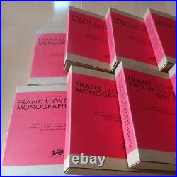 Frank Lloyd Wright Monograph Vol 1-12 Complete 12 Books Set Design Book Hard