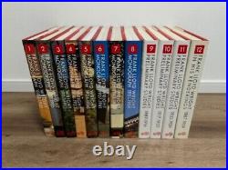 Frank Lloyd Wright Monograph Vol 1-12 Complete 12 Books Set Very Good Condition