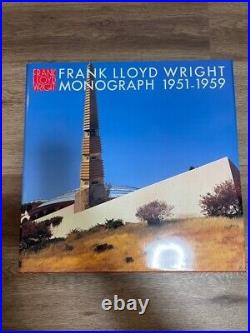 Frank Lloyd Wright Monograph Vol 1-12 Complete 12 Books Set Very Good Condition