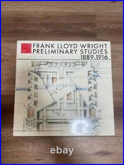 Frank Lloyd Wright Monograph Vol 1-12 Complete 12 Books Set Very Good Condition