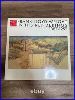 Frank Lloyd Wright Monograph Vol 1-12 Complete 12 Books Set Very Good Condition