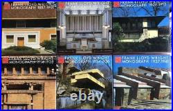 Frank Lloyd Wright Monograph Vol 1-12 Complete 1 12 /Used F/S