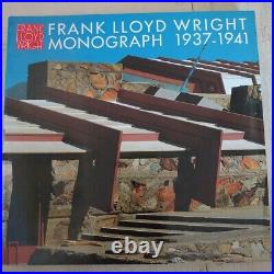 Frank Lloyd Wright Monograph Vol 1 6 Book Soft Cover Japanese Pre Owned