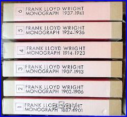 Frank Lloyd Wright. Monographs & Preliminary Studies. 12 Volumes