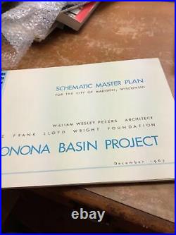 Frank Lloyd Wright Monona Basin Project Schematic Master Plan Paperback