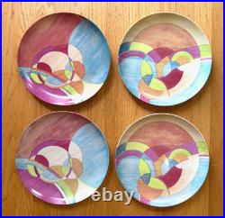 Frank Lloyd Wright Moon Dream Dinner Plates Set of 4 MoMA 10 Susan Lockhart