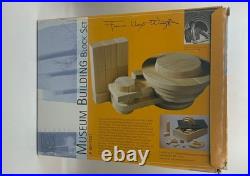 Frank Lloyd Wright Museum Building Block Complete Set In Original Box 50-7301