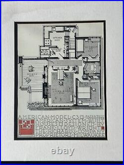 Frank Lloyd Wright Museum of Modern Art, NY 1994 Frame Print C3 System Built