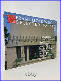 Frank Lloyd Wright N 8 by Bruce Brooks Pfeiffer First 1st Edition LN PB