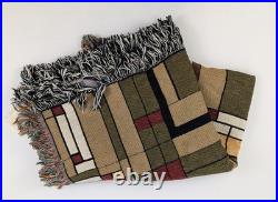 Frank Lloyd Wright Oak Park Skylight Tapestry Throw Blanket 51 x 68 Cotton