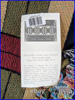 Frank Lloyd Wright Oak Park Skylight Tapestry Throw Blanket 51 x 68 Cotton