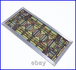 Frank Lloyd Wright Oak Park Skylight Vintage Stained Glass