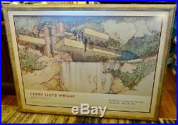 Frank Lloyd Wright Official MOMA Museum New York 1994 Exhibition Framed Print