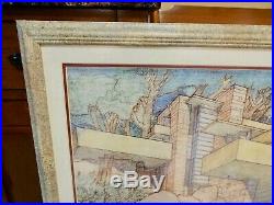 Frank Lloyd Wright Official MOMA Museum New York 1994 Exhibition Framed Print