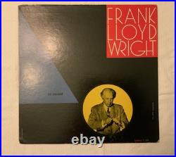 Frank Lloyd Wright On Record 1961 Lp Caemon TC-9064-B June 5, 1956