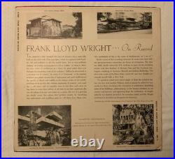 Frank Lloyd Wright On Record 1961 Lp Caemon TC-9064-B June 5, 1956