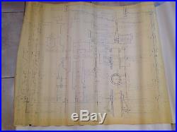 Frank Lloyd Wright Original BlueprintsHex HouseInclude Blueprint For Furniture