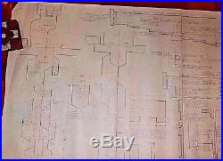 Frank Lloyd Wright Original Drawing Draft For Usonian Hex House Sheet 8 Details