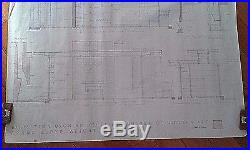 Frank Lloyd Wright Original Drawing Usonian House For Museum Of Modern Art