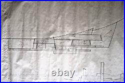 Frank Lloyd Wright Original Pencil Draft Drawing Arizona Desert Home Not Signed
