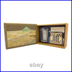 Frank Lloyd Wright Original The Imperial Hotel Bar Glass Coaster set #1