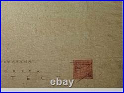 Frank Lloyd Wright'Pavilion for Leesburg Floating Gardens' Pencil & Color