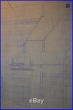 Frank Lloyd Wright Pew House Plans Complete RARE