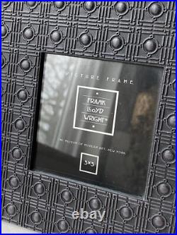 Frank Lloyd Wright Photo Picture Frame 3x3 Copper Metal Art Deco MoMA