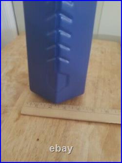 Frank Lloyd Wright Pinnacle Vase Haeger Pottery Teco Blue