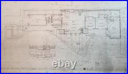 Frank Lloyd Wright Plans For Malcom Willey Residence, Scheme Ii, 1938