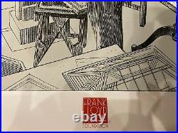 Frank Lloyd Wright Poster Francois Schuiten FLW Rare and Mint Limited Edition