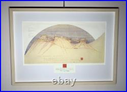 Frank Lloyd Wright Poster The Donahoe Triptych Project 1959 Organic Architecture