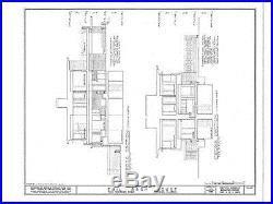 Frank Lloyd Wright Prairie Home, brick, wood & stucco