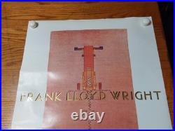 Frank Lloyd Wright Prairie School Collection 1984 Poster Milwaukee Art Museum