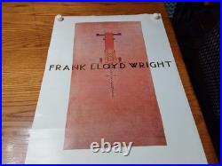 Frank Lloyd Wright Prairie School Collection 1984 Poster Milwaukee Art Museum