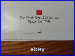 Frank Lloyd Wright Prairie School Collection 1984 Poster Milwaukee Art Museum