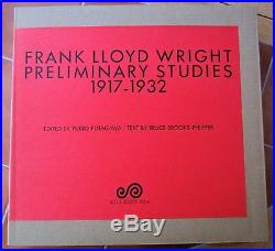 Frank Lloyd Wright Preliminary Studies 1917-1932 Volume 10 Bruce Brooks Pfeiffer